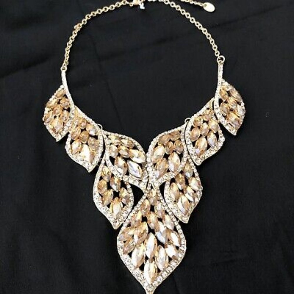 Christian Siriano crystal necklace